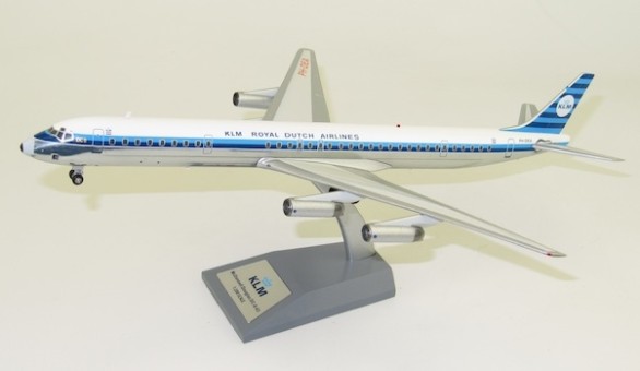 KLM Douglas DC-8-63 PH-DEA with stand IF863KL0220P InFlight  scale 1:200 