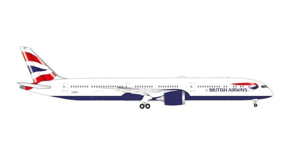 British Airways Boeing 787-10 G-ZBLA Herpa Wings 534802 scale 1:500