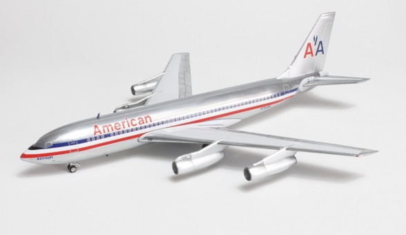 American Airlines Boeing 720 Polished N7548A Aeroclassics die-cast scale 1:200