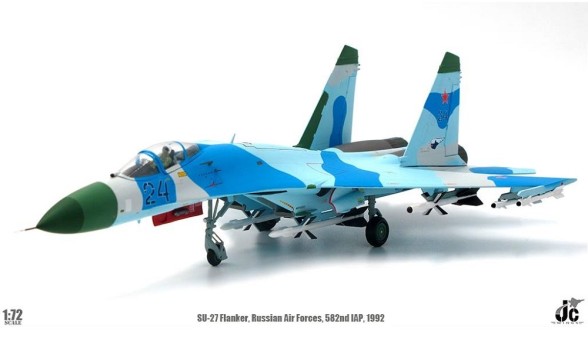 Russian Air Force Su-27 Flanker Poland 1992 JC wings JCW-72-SU27-005 Scale 1:72