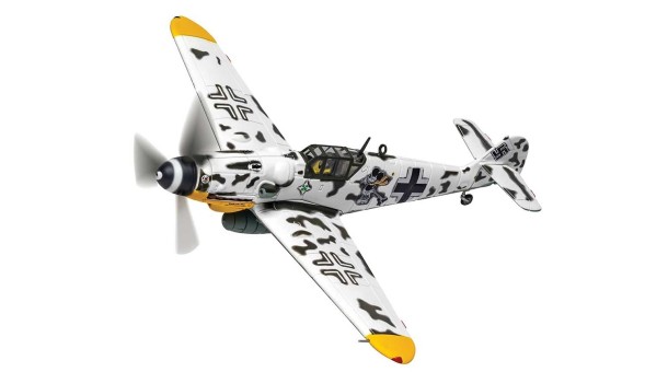 Messerschmitt Bf 109G-2 Hans Joachim Marseille, 3./JG 27 Quotaifiya Egypt 1942 Corgi CG27109 scale 1:72