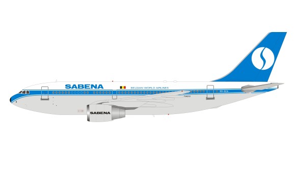 Sabena Airbus A310 OO-SCA with stand InFlight IF310SB0720 scale 1:200