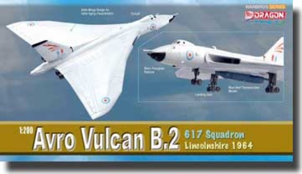 1/200   Avro Vulcan B.2 27 Sqn Lincolnshire DRW-52007 