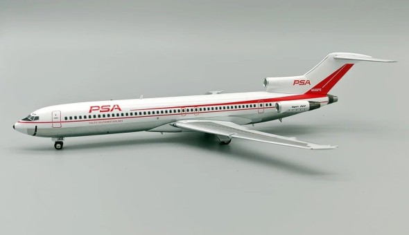PSA - Pacific Southwest Airlines Boeing 727-200 Polished  Reg: N535PS IF722PS0824P Inflight Models 1:200