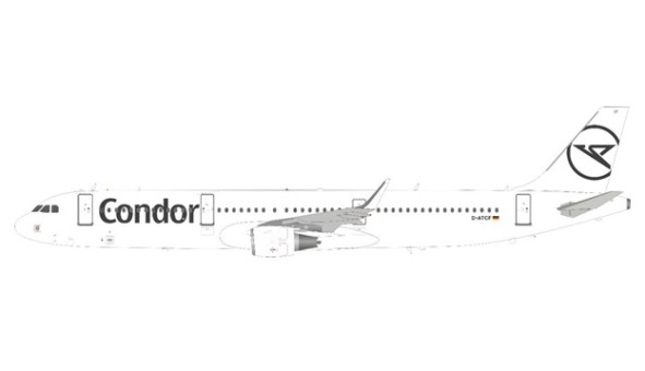 Condor Airbus A321-211 D-ATCF with stand JFox/InFlight JF-A321-015 scale 1:200 