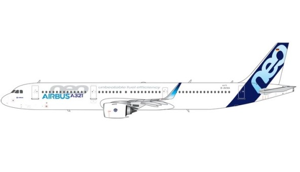 Airbus House A321neo D-AVXA diecast model Phoenix 11578 die-cast scale 1:400