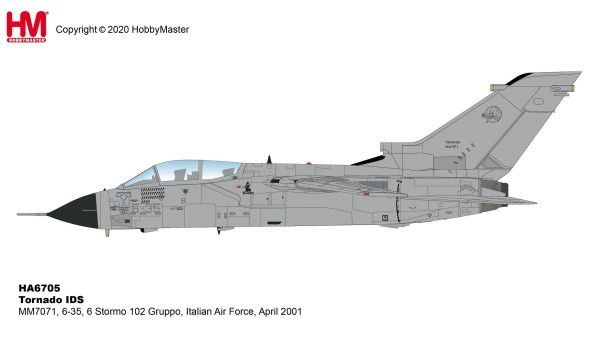 2001 HOBBY MASTER HA6705 1/72 TORNADO IDS 6 STORMO 102 GRUPPO ITALIAN AIR FORCE