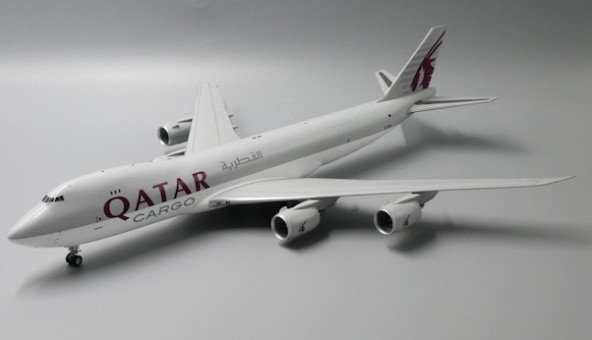 Sale! Qatar Cargo Boeing B747-8F A7-BGB w/Stand  JC LH2QTR168 scale LH2168 scale 1:200 