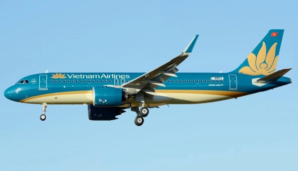 Vietnam Airlines Airbus A320neo VN-A513 JC Wings JC4HVN493 scale 1:400 
