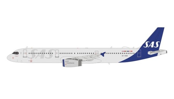 SAS Scandinavian first new livery Airbus A321-200 OY-KBH NG Models 13005 scale 1400