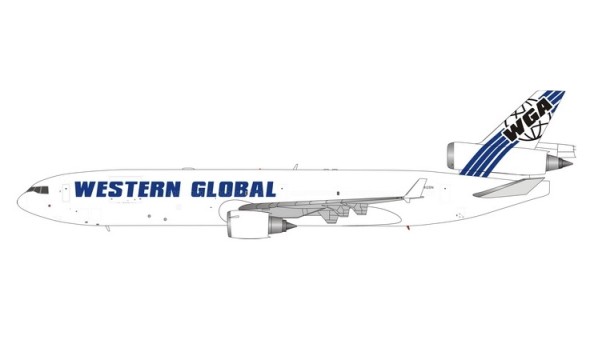 Western Global MD-11 N-412SN die-cast Phoenix 11616 scale 1:400