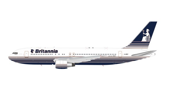Britannia Airways Boeing 767-200 G-BRIF with stand InFlight ARD762BT01 scale 1:200