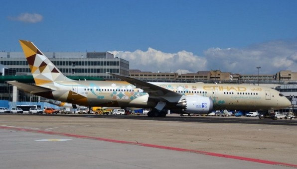 Etihad Boeing 787-9 Dreamliner A6-BLI Choose Saudi Arabia Phoenix 04312 scale 1400