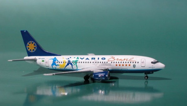 Rare 1/400 Phoenix Varig B737-33R PP-VPY