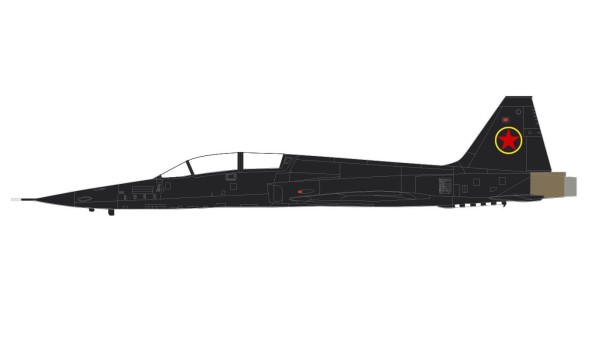 F-5F 1980s (MiG-28UB pseudo scheme) Hobby Master HA3339 scale 1:72
