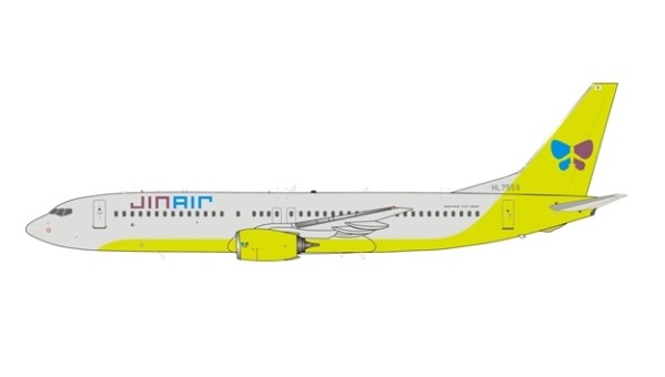 Jin Air Boeing 737-86N HL7559 stand InFlight/JFox JF-737-8-023 scale 1:200
