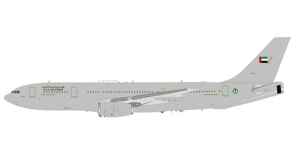 Limited! United Arab Emirates Air Force Airbus A330-243MRTT 1300 stand InFlight IF332MRT1219 scale 1:200