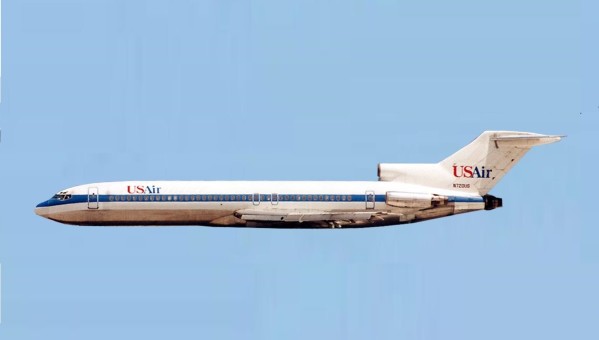 US Air (Piedmont livery) Boeing 727-200 N280US Aero Classics AC419734B scale 1:400