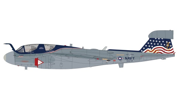 US Navy EA-6B Prowler VAQ-140 “Patriots" USS Dwight D Eisenhower Hobby Master HA5009 scale 1:72 