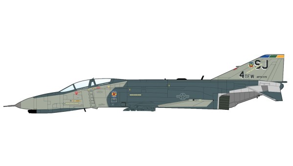 USAF F-4E Phantom II USAF 4th TFW CO 1990 Hobby Master HA19019 scale 1:72