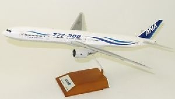 ANA B777-300 (Special Wave Livery) JA751A w/Stand LH2ANA034 JCWings Scale 1:200 