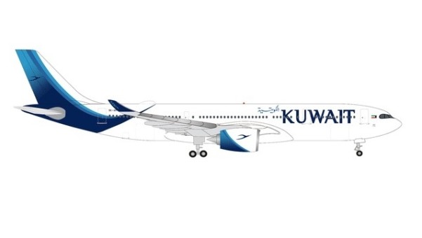 Kuwait Airbus A330-800neo F-WTTO Herpa wings 534635 scale 1:500
