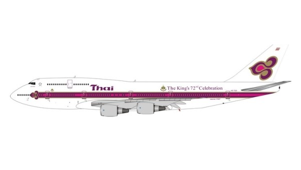 Thai Airways with logo Boeing 747-300 HS-TGD die-cast 11648 Phoenix scale 1:400