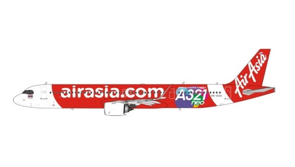 Air Asia Thai Airbus A321neo HS-EAA Phoenix 11628 die-cast scale 1:400