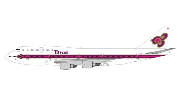 Thai Airways with logo Boeing 747-300 HS-TGD die-cast 11648 Phoenix scale 1:400