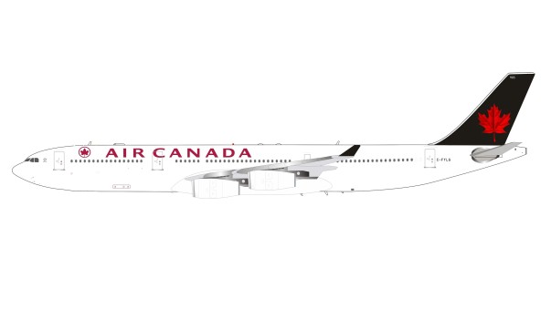 Air Canada Airbus A340-300 C-FYLG with stand InFlight/B-Models B-343-AC-001 scale 1:200