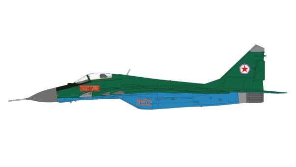 MIG-29A Fulcrum North Korea Air Force early 2012 Hobby Master HA6505 scale 1:72