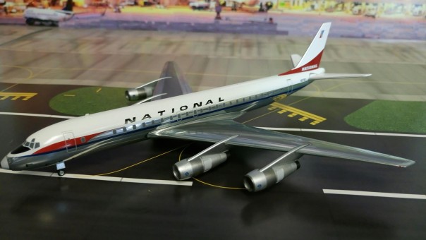 National DC-8-51 Reg# N278C Aero Classics AC219333 scale 1:200