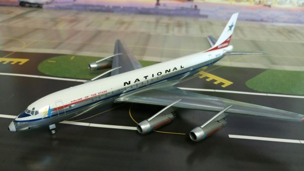 National DC-8-21 N657C2 "Airline of the Stars" Aero200 AC219332 scale 1:200