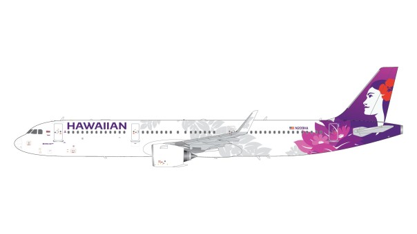 Hawaiian Airlines Airbus A321neo Reg: N209HA G2HAL1517 Gemini Jets 1:200