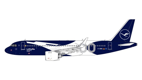 Lufthansa Airbus A320neo 100th livery Reg: D-AING GJDLH2413 Gemini Jets 1:400