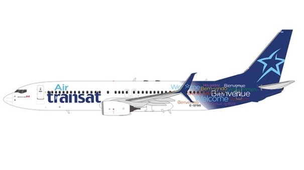 Air Transat Boeing 737-800 C-GTQG new livery NG 58026 scale 1:400 welcome 