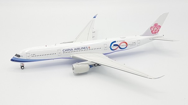 China Airlines Airbus A350-900XWB B-18917 中華航空 "60th Anniversary" with stand Aviation400 AV4048 scale 1:400 (