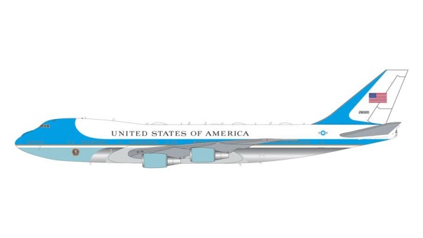 USAF VC-25 (Boeing 747-200) Air Force One Gemini200 G2AFO1204 Scale 1: ...