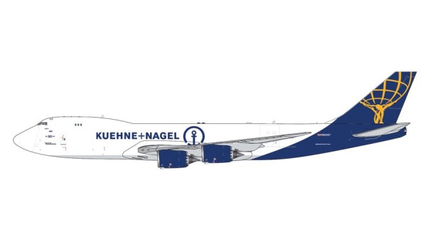 Miniature Avion Herpa 1/500 - Boeing 747-8F Kuehne+Nagel - Neuf
