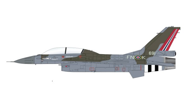 Royal Norwegian Air Force F-16M Fighting Falcon 2019 Hobby Master HA3898 scale 1:72