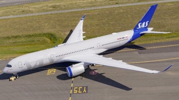 SAS Scandinavian New Livery Airbus A350-900 SE-RSA JC Wings JC2SAS369 scale 1:200