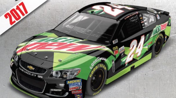 Chase Elliott Chevrolet SS No 24 Mountain Dew All Stars Black NASCAR  Lionel Platinum Series C241721MKCLCL Scale 1:24