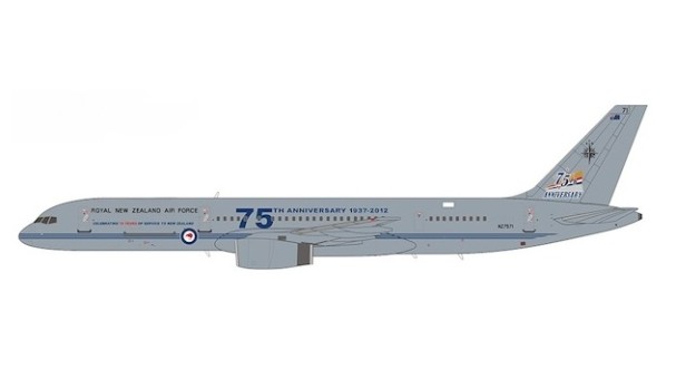 Royal New Zealand Air Force Boeing 757-200 NZ7571 75th anniversary JC Wigns JC4RNZ444 scale 1:400