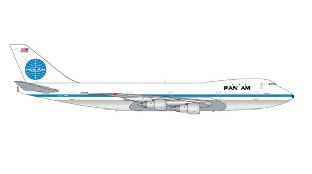 Pan Am Boeing 747-121 N736PA Clipper Victor by Owl Wings OW2002 scale 1:200