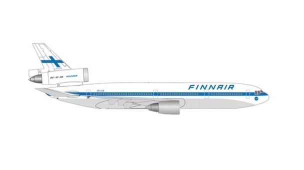 Finnair  DC-10-30 Herpa Wings 534628 scale 1:500