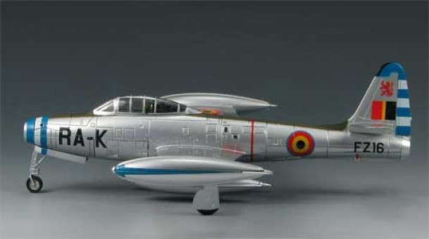 F-84G Thunderjet No. 27 Squadron, 10th Tactical Wing, Belgian Air Force Scale 1:72 Die Cast Model SM6006