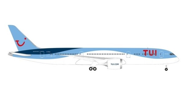 TUI Boeing 787-9 Dreamliner Herpa Wings 534642 scale 1:500