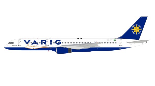 Varig Boeing 757-256 PP-VTT with stand InFlight IF752VG1220 scale 1:200