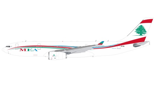MEA Middle East Airlines Airbus A330-200 OD-MEA InFlight IF332ME0519 scale 1:200