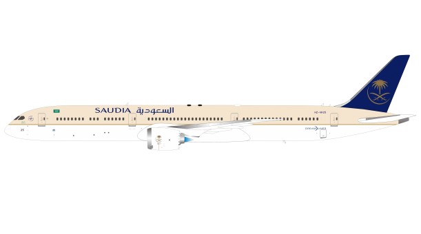 Saudia Arabian Airlines Boeing 787-10 Dreamliner HZ-AR25 السعودية‎ Inflight IF78XSV0520 scale 1:200